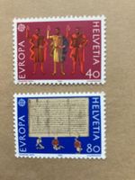 Schweiz 1982 Satz Europa CEPT histor. Ereignisse postfrisch