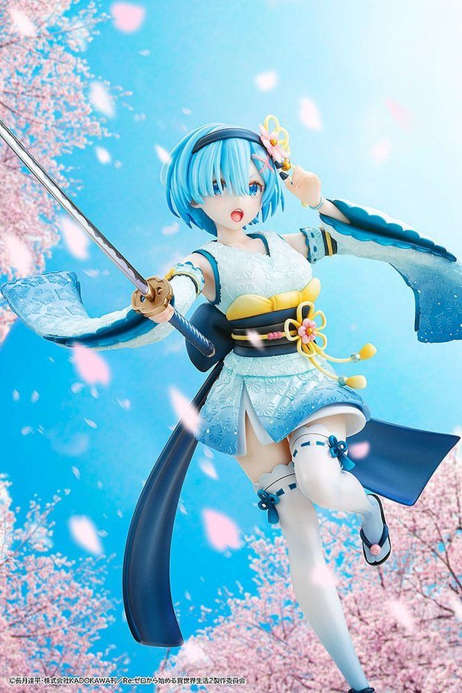 Statuette: Re:ZERO -1/7 Rem Combat Outfit Ver. 22 cm – Nuovo e nell'imballaggio originale da St-Imier venduto da ATTAKSHOP 9