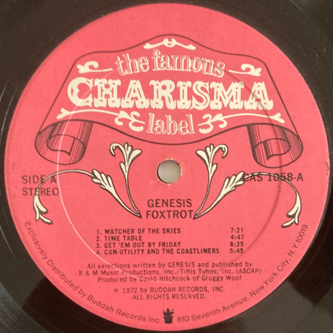 Dischi in vinile: GENESIS - FOXTROT – Usato da Poliez-Pittet venduto da Newtown-Records 3