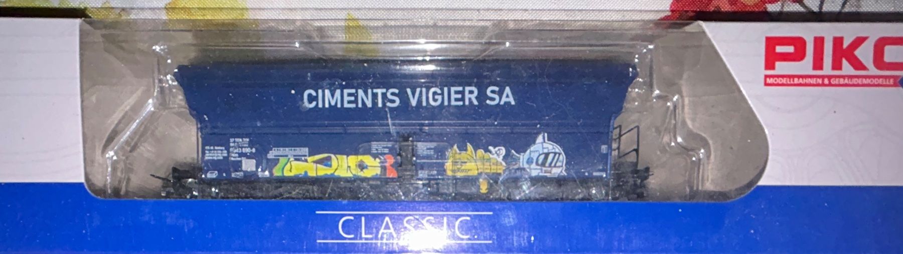 Piko Modellini di ferrovie: H0/DC Piko 58345B Vigier Cement AG – Nuovo (secondo la descrizione) da Belp venduto da AEMA-Modellbau