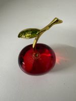 Kirsche mit goldenem Stiel, Deko, Vintage!