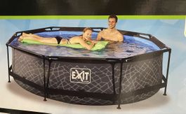 Exit Pool 3m x 0.76m mit viel Zubehör Bassin