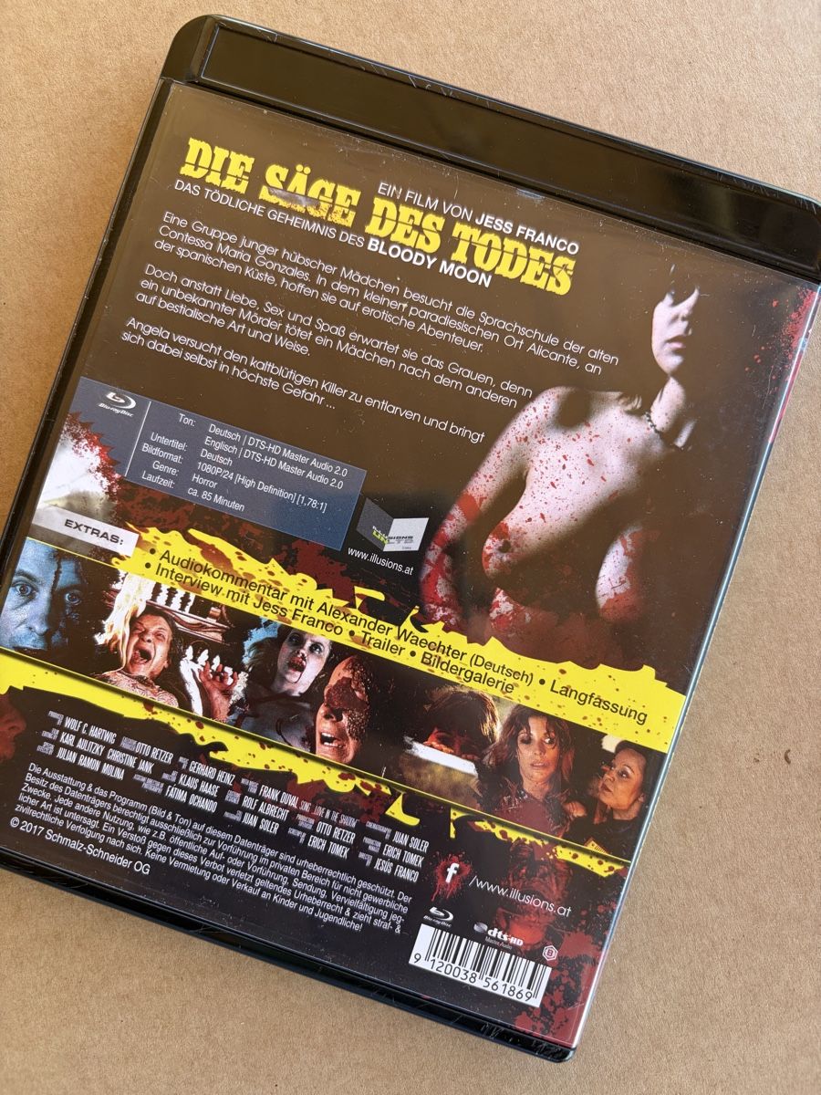Tutti i DVDs: DIE SÄGE DES TODES (1981) – Usato da Inkwil venduto da RetrOhyeah_Schweiz 1
