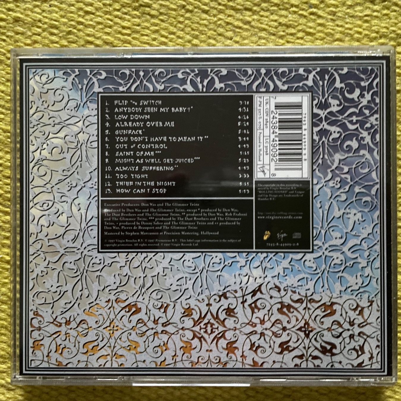CD: ROLLING STONES-BRIDGES TO BABYLON – Usato da Rorschacherberg venduto da CD-Roli 1