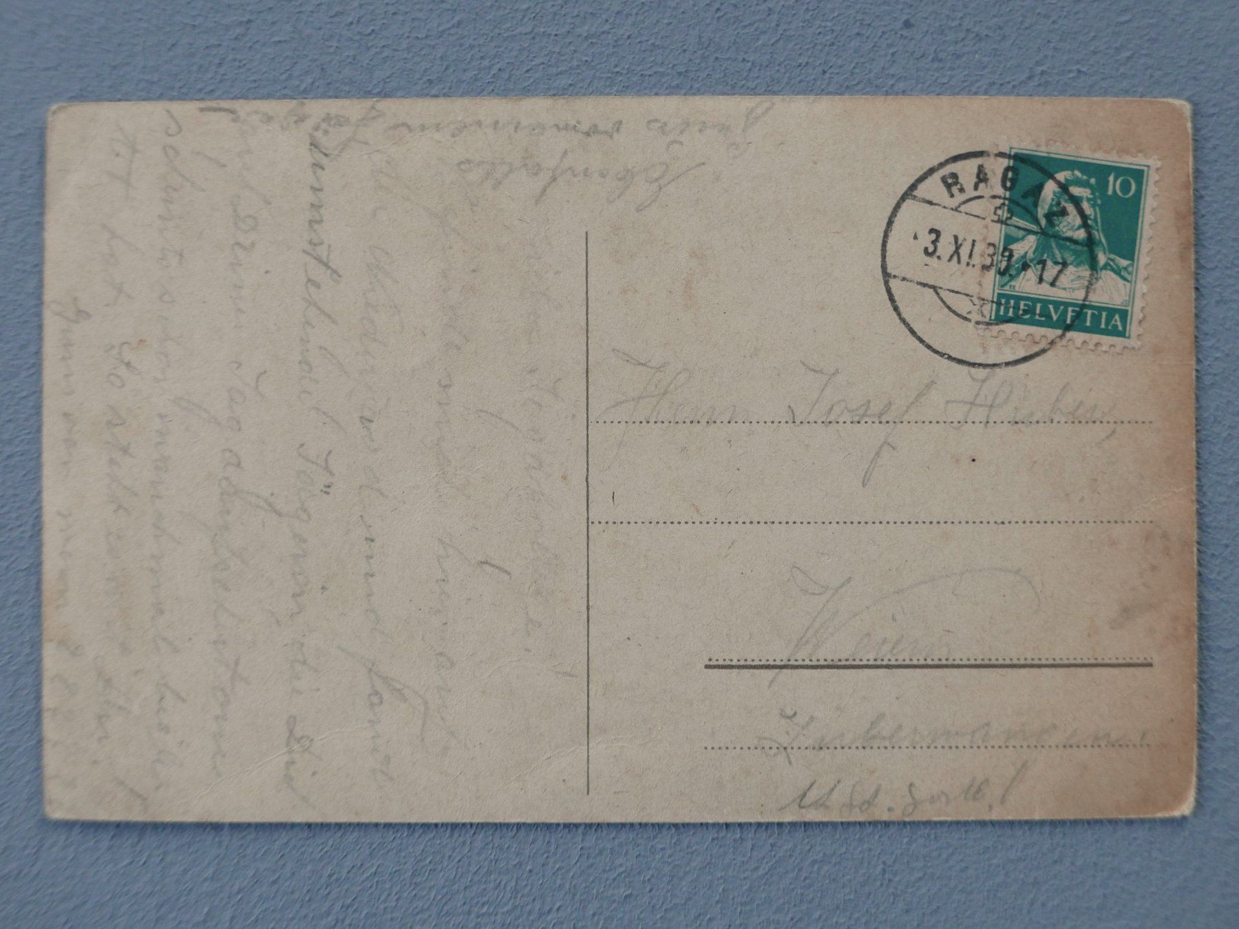 Cartoline postali: 2 ANTIKE ANSICHTSKARTEN MODE GRAFIK 1919 1930 – Usato da Balgach venduto da Zwischenraum 4
