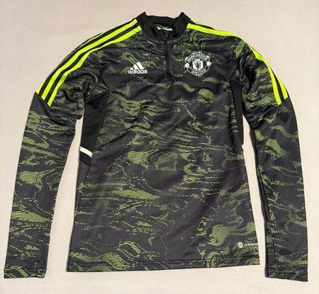 Adidas Manchester United Oberteil | Grösse XS, schwarz/grün
