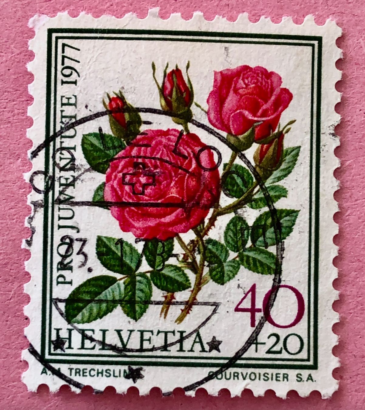 Tutti i francobolli: Nr. J 262  Briefmarken Gestempel 1977 – Usato da Aarau venduto da Billa007