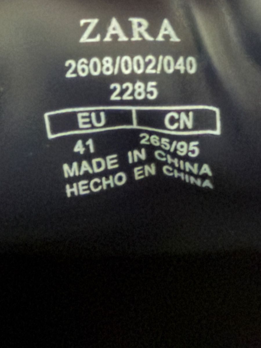 Scarpe da uomo: Zara Herren Leder Schuhe EU41 Schwarz – Usato da Dänikon ZH venduto da RAFIMIKI 5