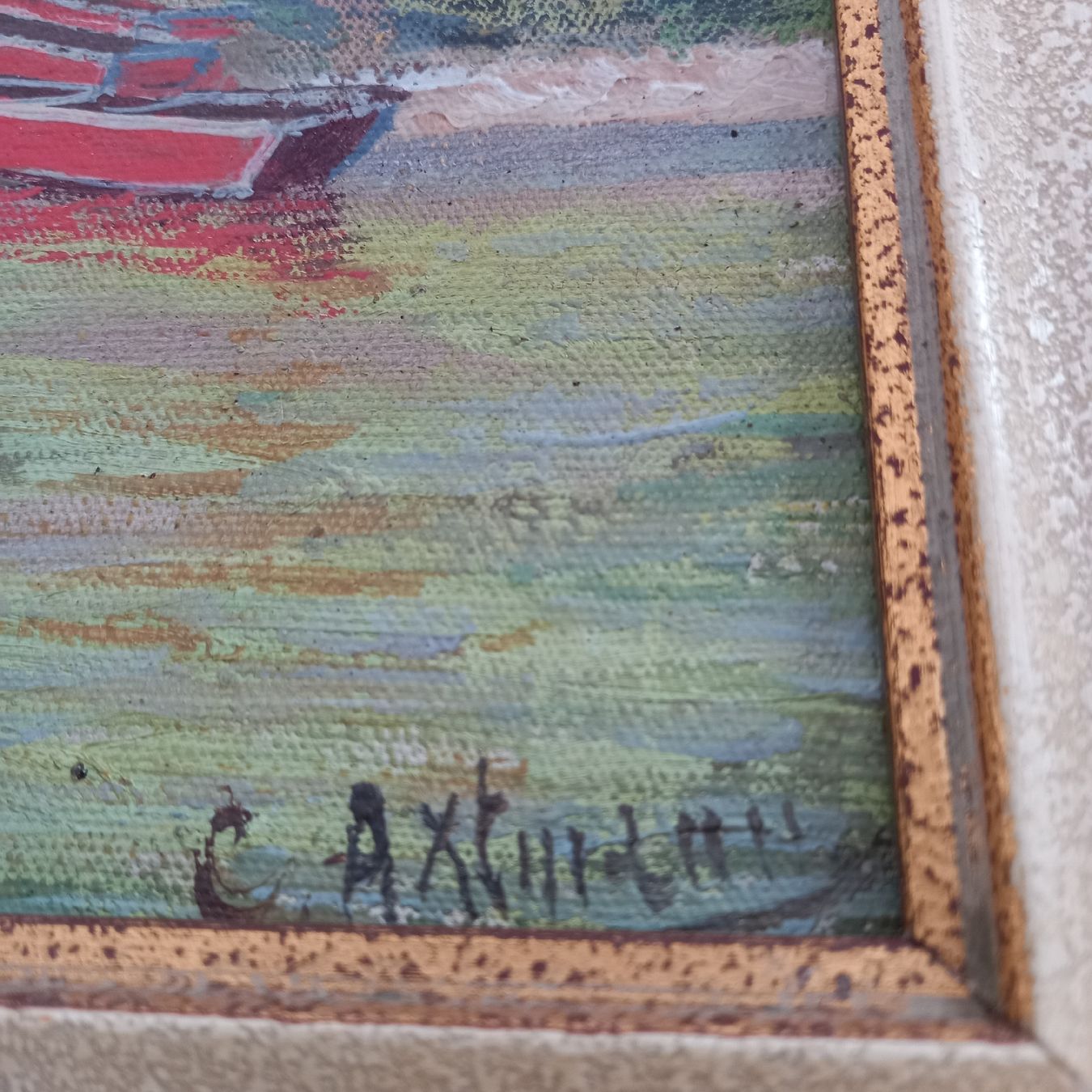 Dipinti: peinture a l'huile – Usato da St-Cergue venduto da VeganWarrior 1
