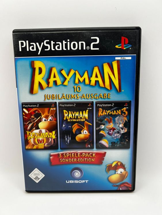 Lot de 4 jeux Playstation 2, Jak, Rayman et Démos