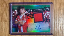 Topps Flagship Lennart Karl Bayern RC Patch-Auto /99