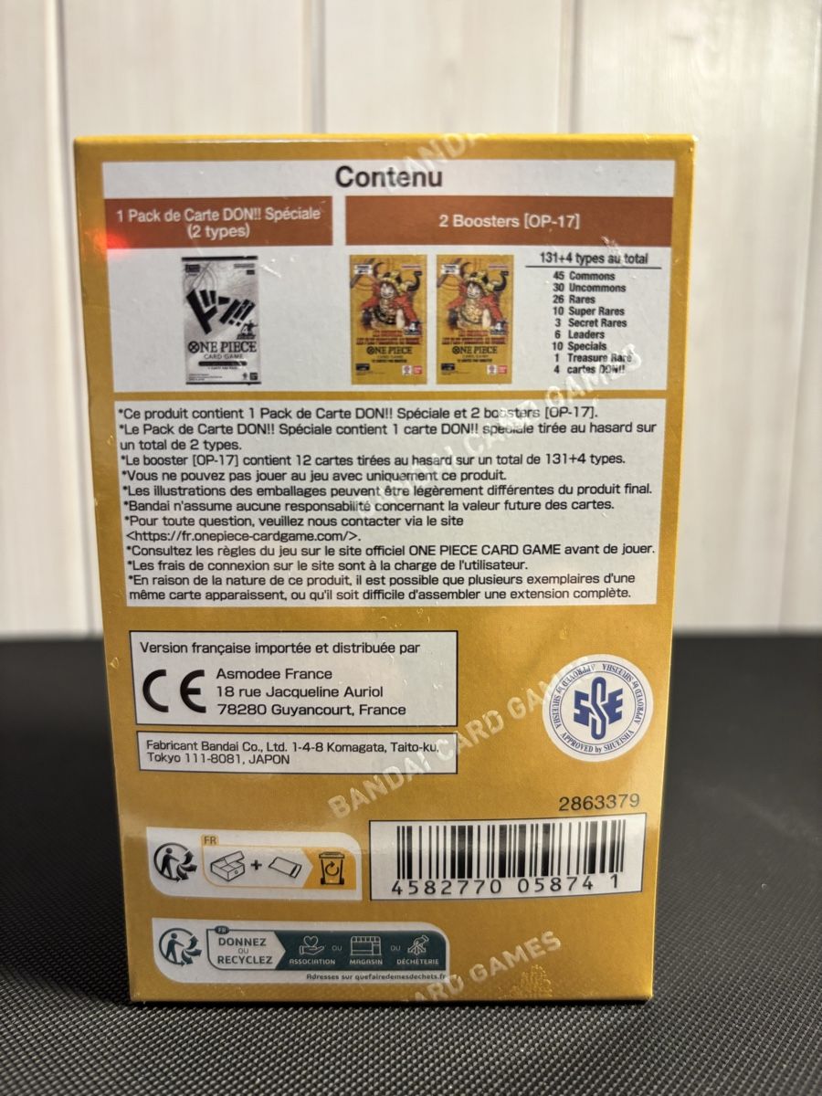 Sammelbilder & Trading cards: Double pack set 12 OP 17 FR – Neu und originalverpackt aus Neyruz FR von Jar0d15 2