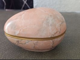 Ancien Œuf Limoges – Porcelaine Peinte Main!