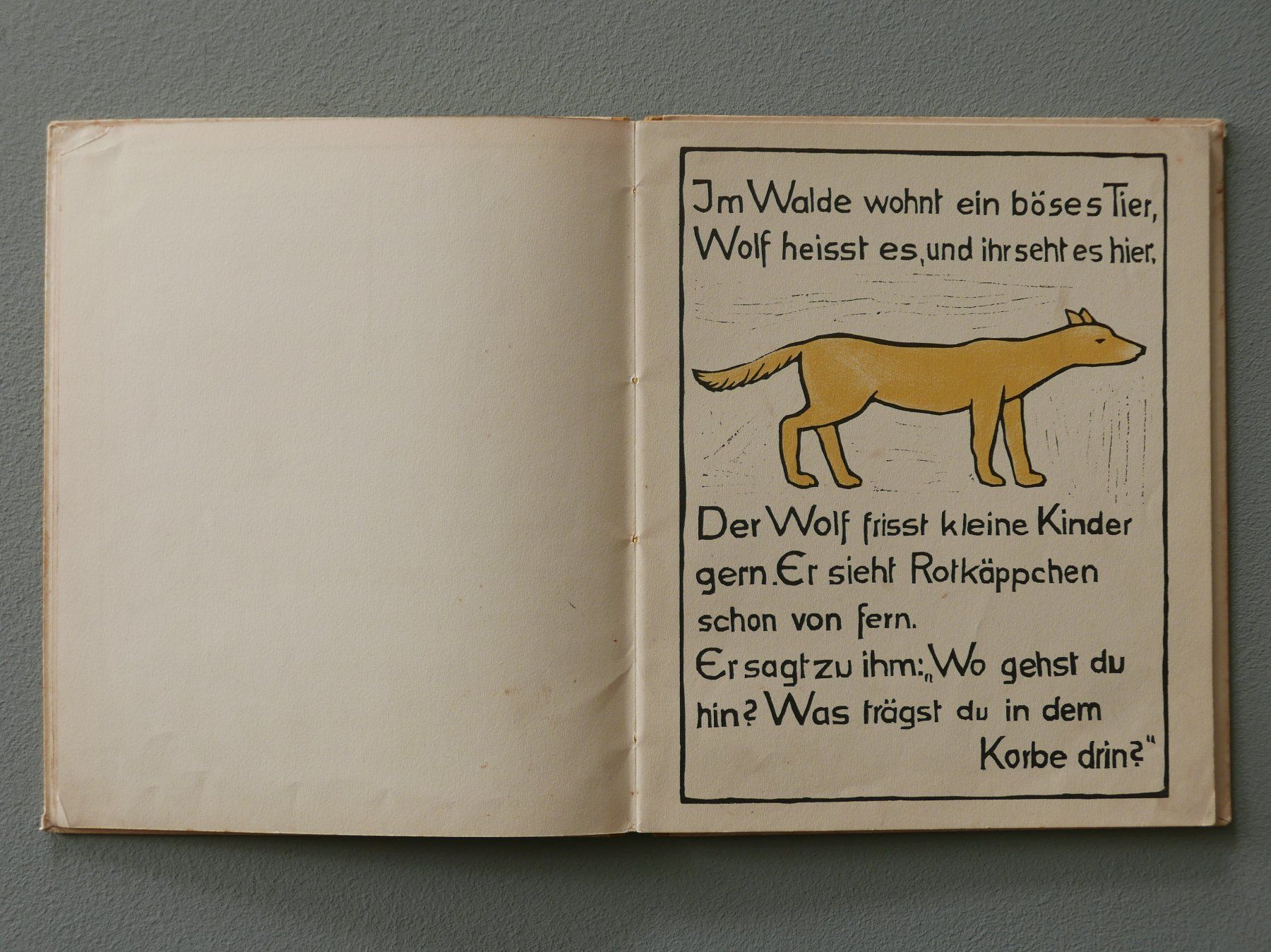 Bücher: DIE GESCHICHTE VOM ROTKÄPPCHEN 1940 – Gebraucht aus Balgach von Zwischenraum 3
