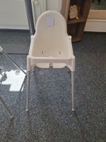Kinderhochstuhl weiss Metallgestell gebraucht