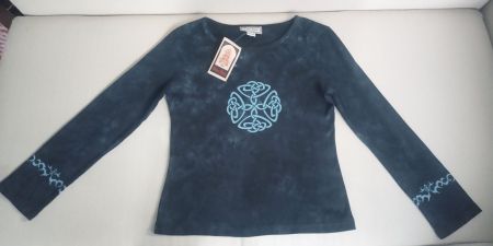 NEU Boom Baba Sweatshirt Langarm Batik Goa Hippie Punk