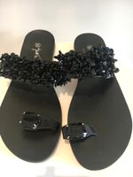 Flipflops Bainiaolin, Gr 38 (wie 37), schwarz, neu