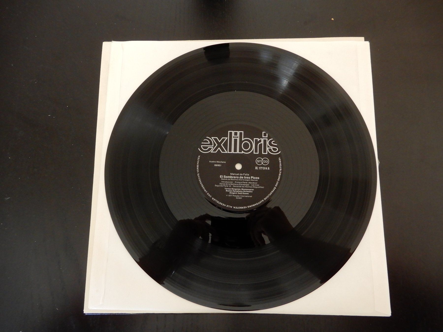 Dischi in vinile: Manuel De Falla – Der Dreispitz, Le Tricorn – Usato da Erstfeld venduto da Mario_boe0 3