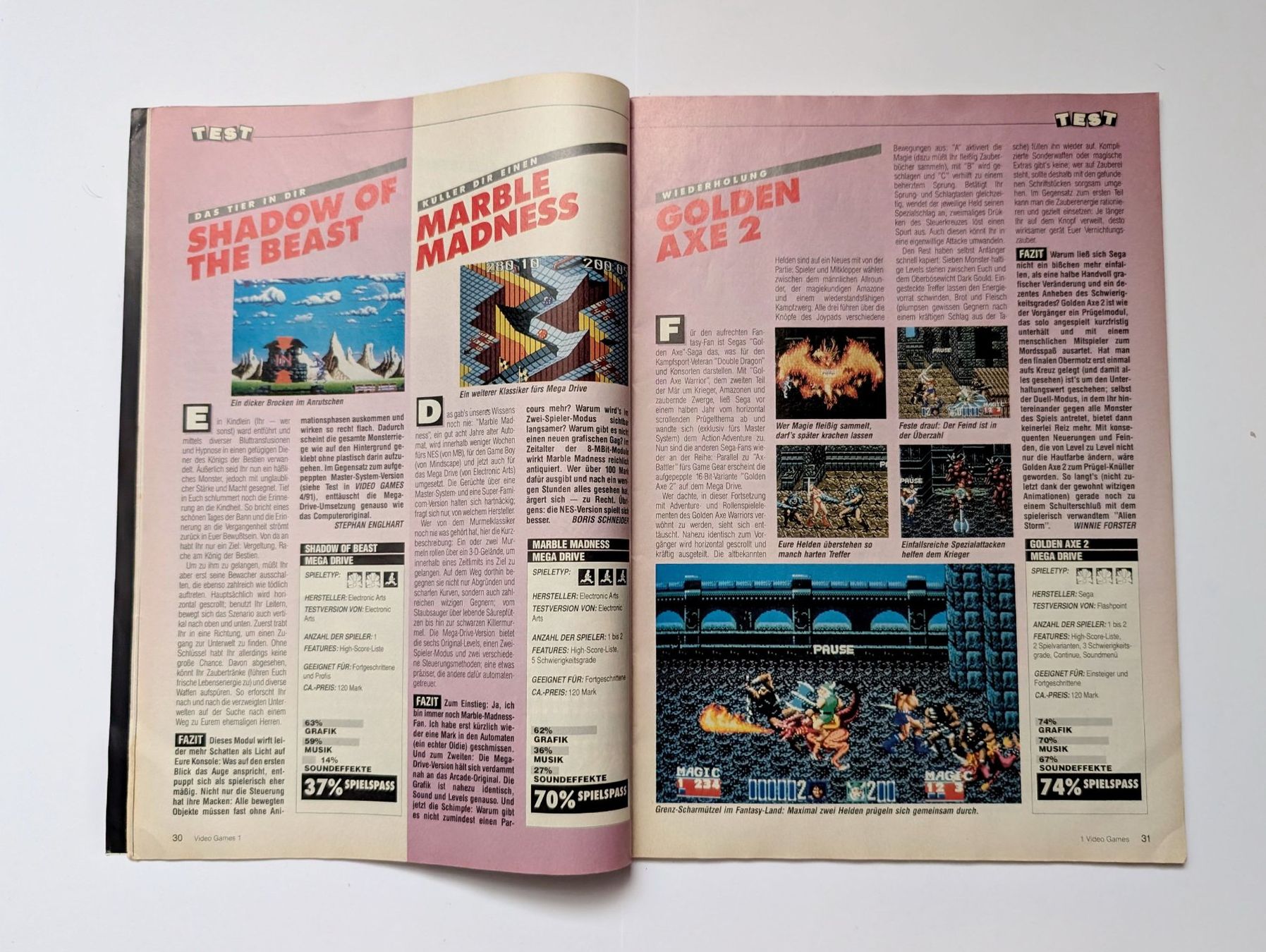 Zeitschriften & Magazine: Video Games 1992 komplett – Gebraucht aus Bern von Mrkenny 2