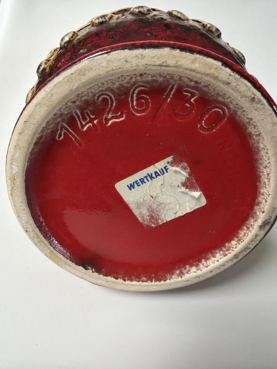 Vasen & Gefässe: Fat Lava Übelacker Keramik Vase Mid-Century – Gebraucht aus Gossau SG von sushifactory 6