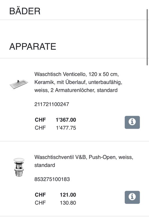 Deluxe Badmöbelset ( Listenpreis 7‘232.-) 3