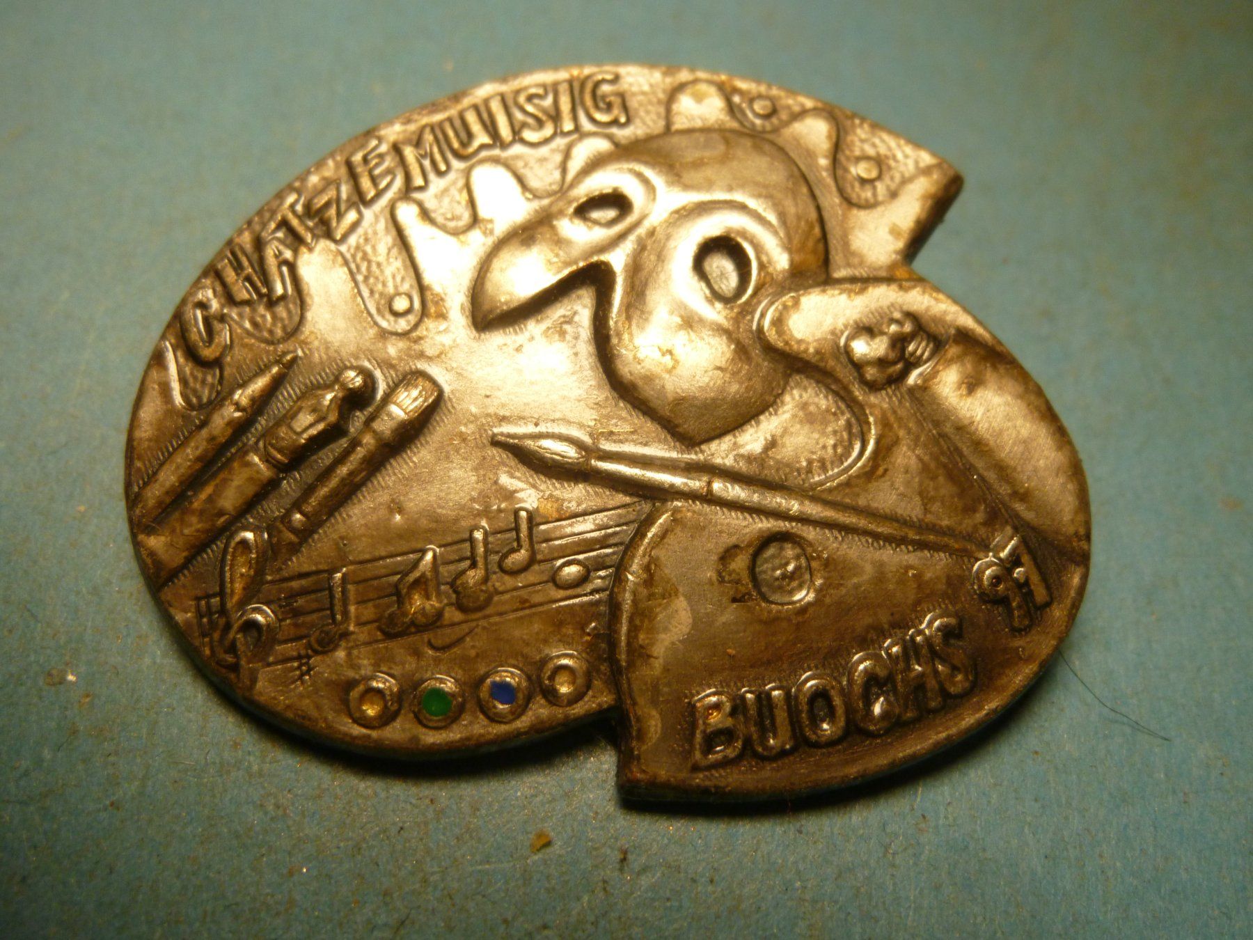 Placchette & Badge: BUOCHS 1997 SILBER – Usato da Ried (Muotathal) venduto da Mandarin02