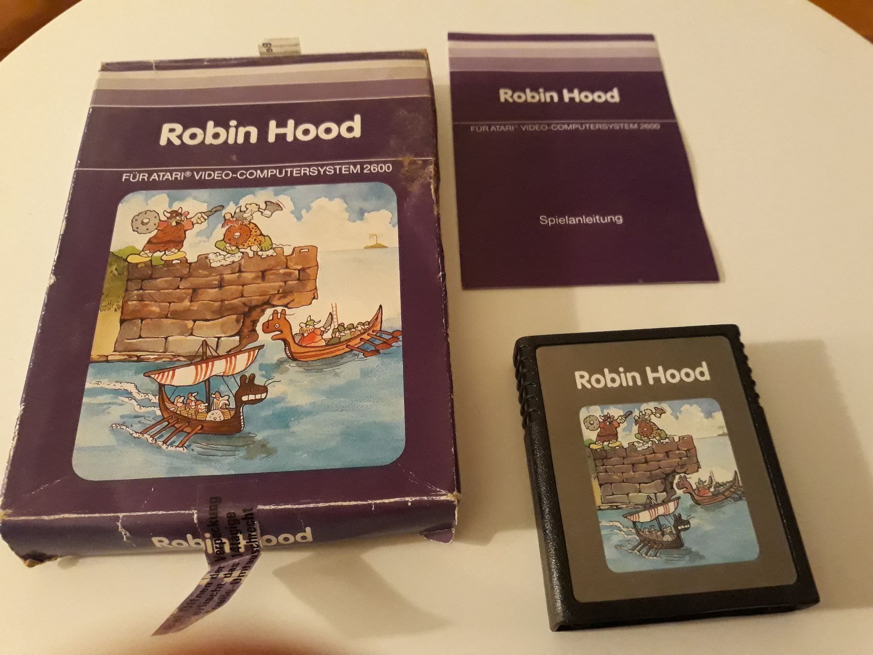 Giochi: Robin Hood Atari 2600 OVP – Usato da Aarau venduto da Kaesekuchen2000