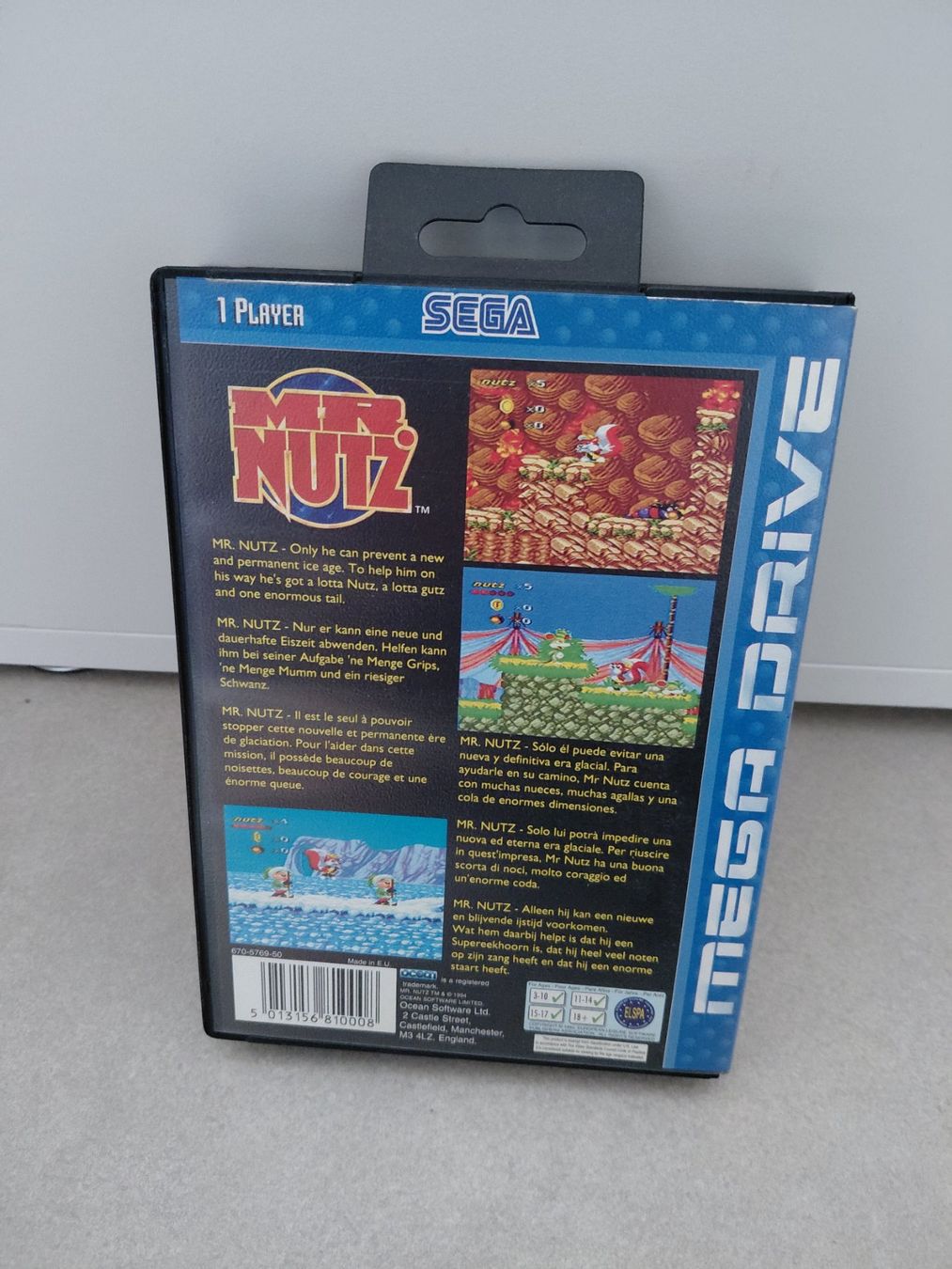 Giochi: Mr. Nutz (Mega Drive) – Usato da Uezwil venduto da -Retrogames- 1