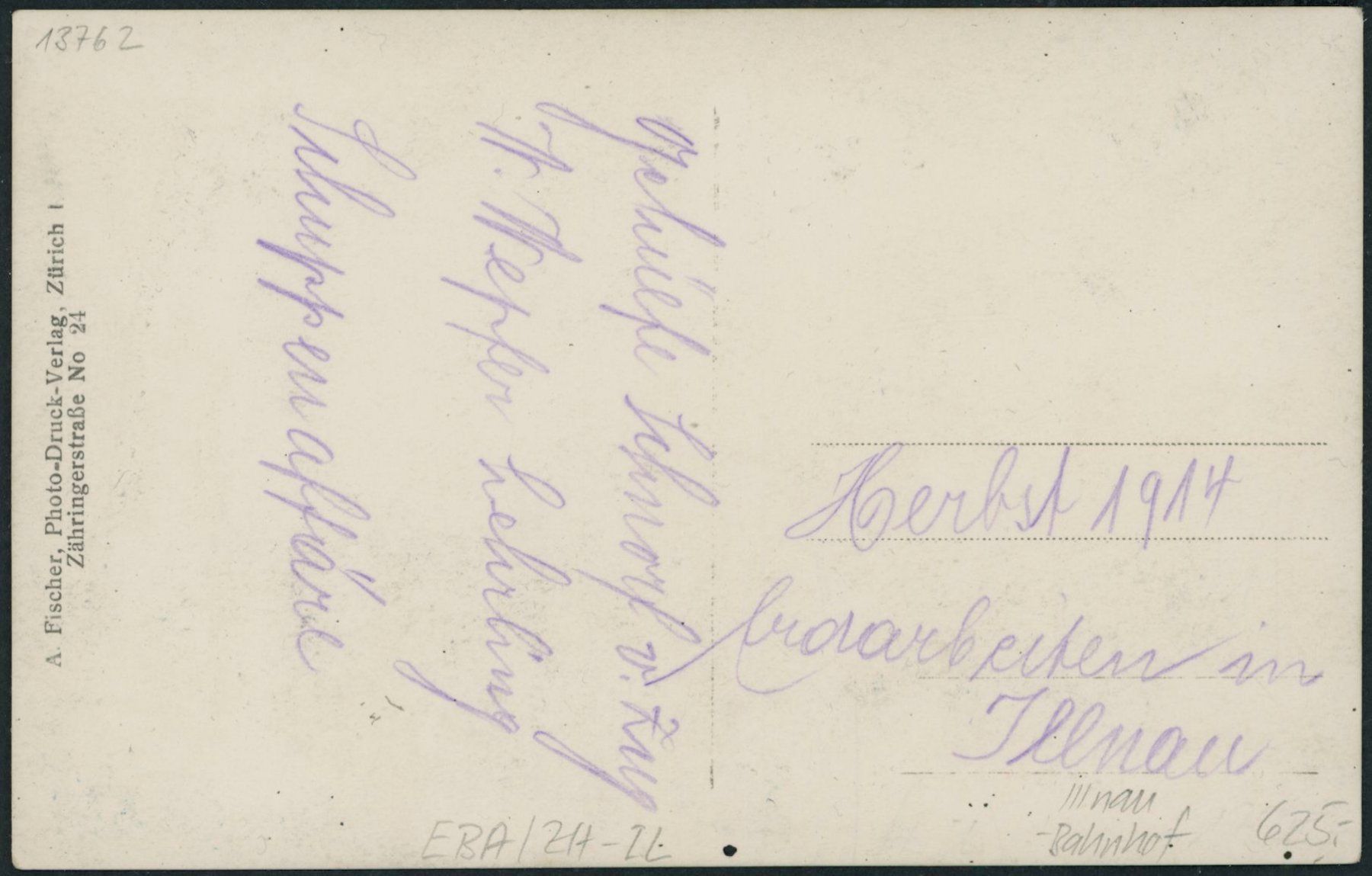 Cartoline postali: ZH Illnau - Bahnhof - Bahn – Nuovo (secondo la descrizione) da Schindellegi venduto da stationary 1