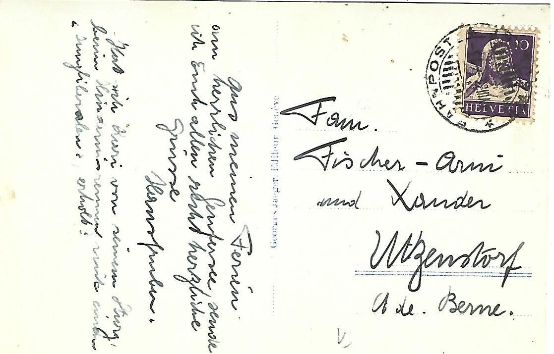 Cartoline postali: Ouchy Ler Port – Usato da Wetzikon ZH venduto da Brulu100 1