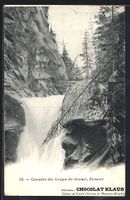 Zermatt, Cascades des Gorges du Gorner, 