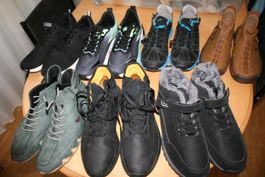 10 neue, hochwertige Turn-, Winterschuhe und Sneakers Gr. 43