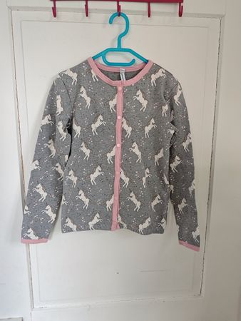 Stoff Jacke Maxomorra Gr 134/140 