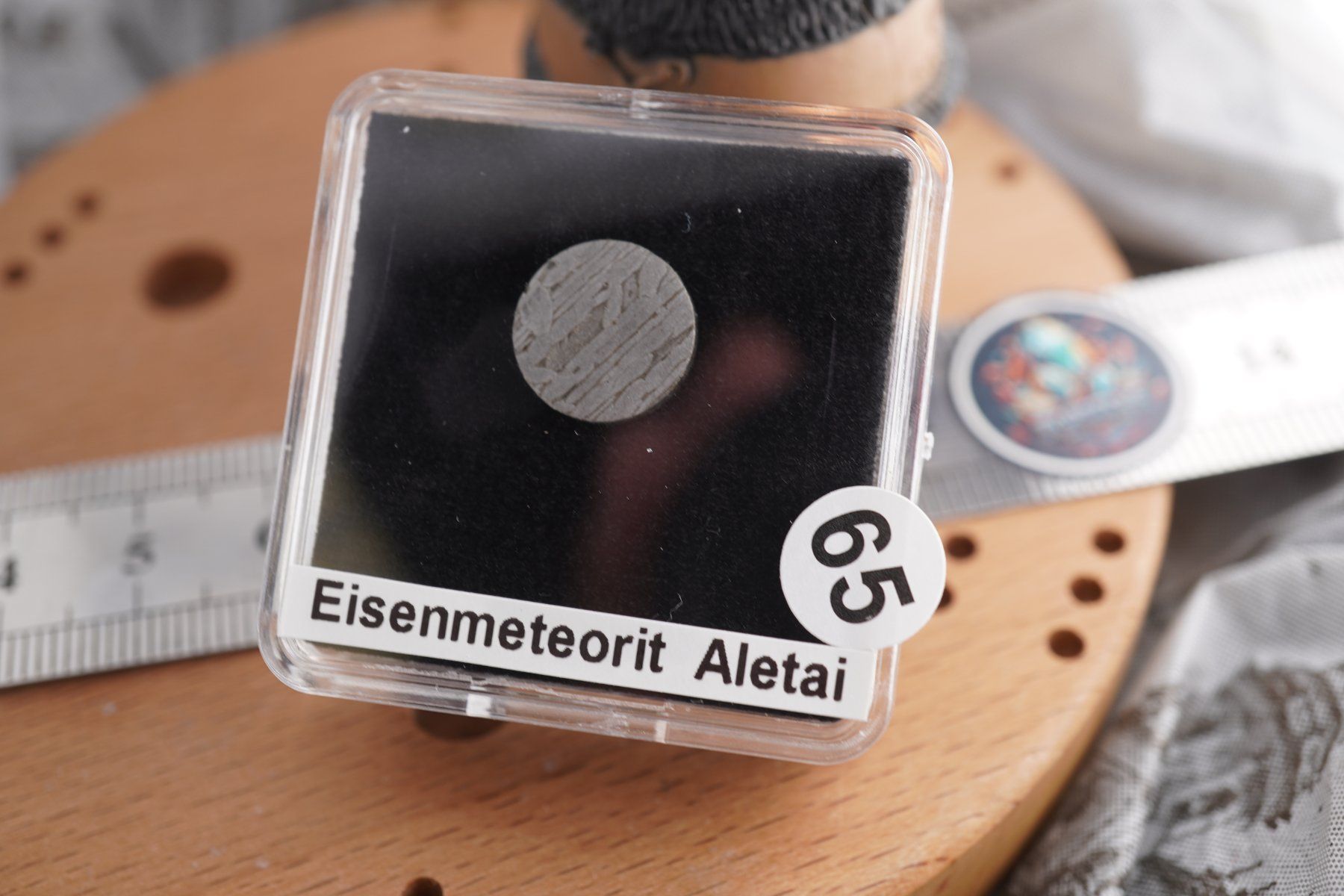 Mineralien & Heilsteine: Eisenmeteorit Scheibe   Aletai    Ab 1.- – Neu und originalverpackt aus Eschenbach SG von topstone 5