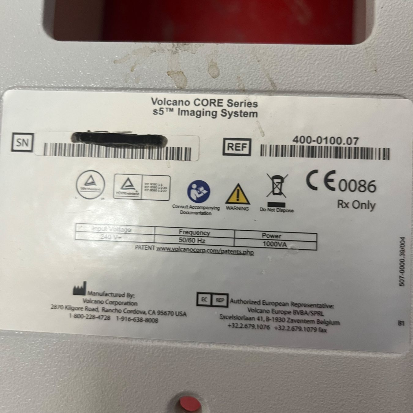 Accessori da laboratorio: Volcano Core s5 imaging System defekt – Usato da Niederdorf venduto da LeptonAG_Labor 8
