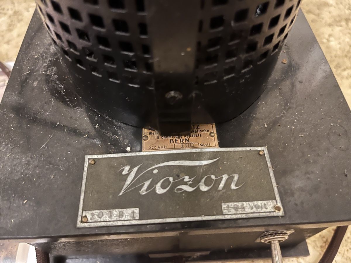 Ventilatori: Letzte Chance - Viozon Tischventilator Bern 1937 – Usato da Bern venduto da simoneheim 1