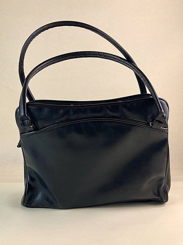 Taschen für Damen: Handtasche | Schwarz | Kunstleder – Gebraucht aus Wittenbach von Restwert_St-Gallen 1