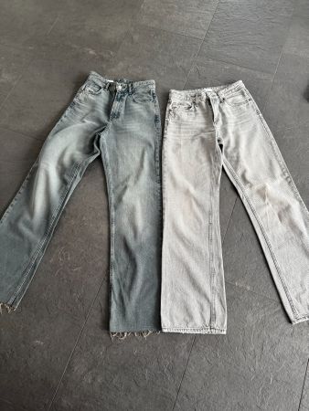 2 Stk. Damen ZARA Jeans Gr. 36