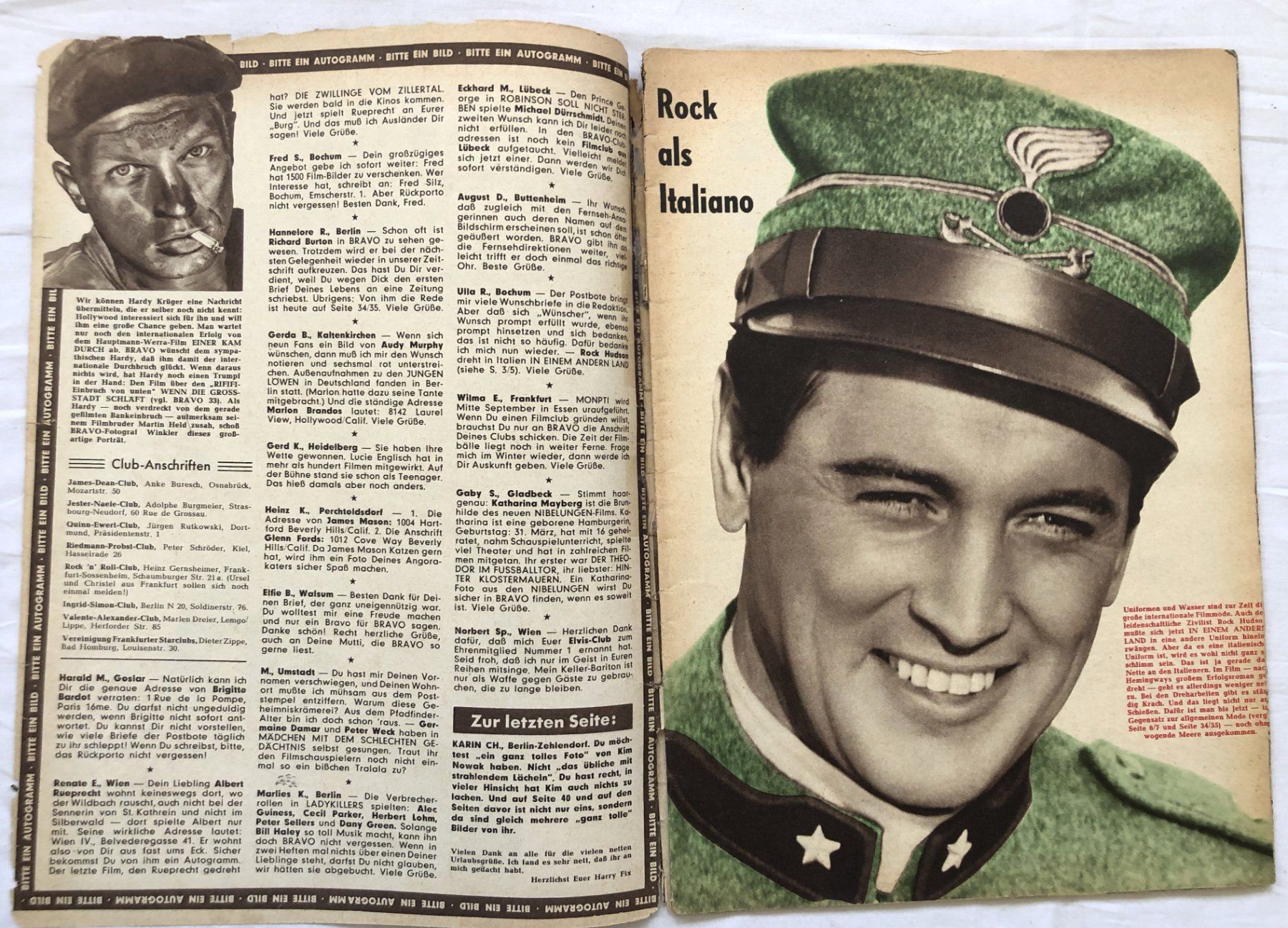 Riviste & Magazine: BRAVO - Heft - Nr.36/1957 – Usato da Schaffhausen venduto da durruti 1
