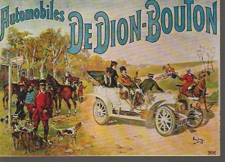 Cartoline postali: carte postale  De Dionn Bouton – Nuovo (secondo la descrizione) da Sorvilier venduto da carose01