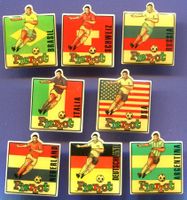 8 Pins  Pierrot  Fussball WM'94
