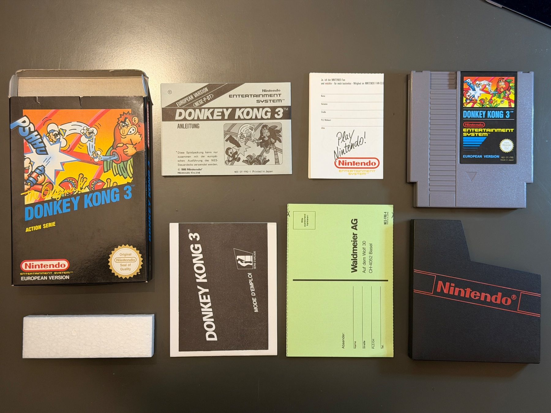 Nintendo Jeux: Donkey Kong 3 - inkl. Originalverpackung – D'occasion à Zürich par Master202 1