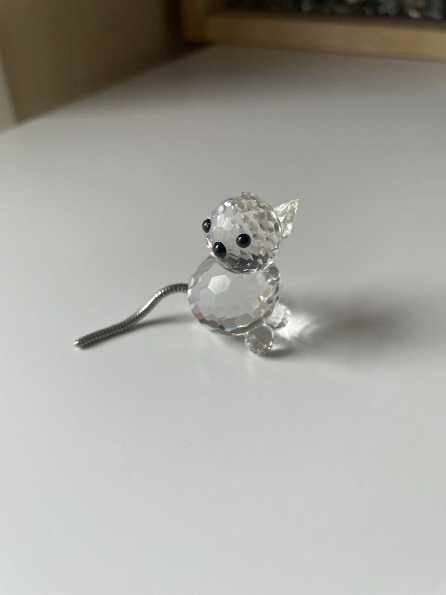 Swarovski Statuette: Swarovski Katze – Usato da Basel venduto da Zamba