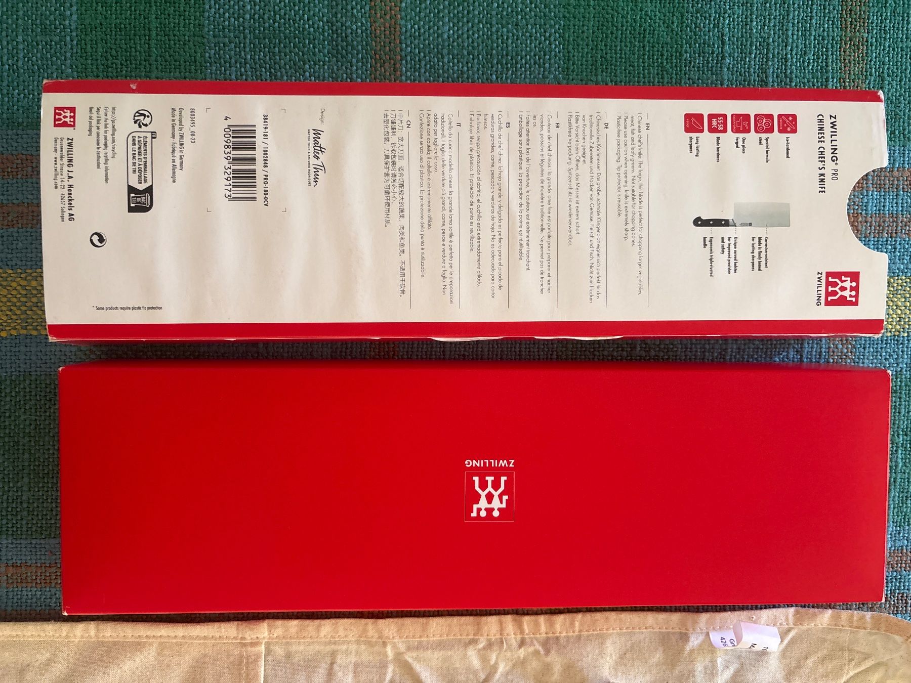 Zwilling Coltelli da cucina: Zwilling Pro Chinesisches Kochmesser – Usato da Zürich venduto da JalapenoChili 4