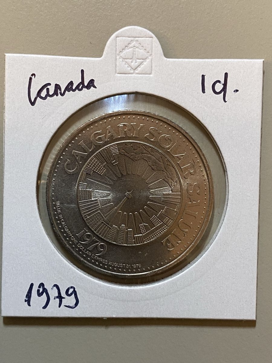 Alle Münzen: Canada - 1 dollar - 1979 - Calgary  – Gebraucht aus Payerne von Mike1682