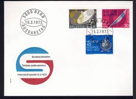 Sammlung CH Ersttagsbriefe 1973