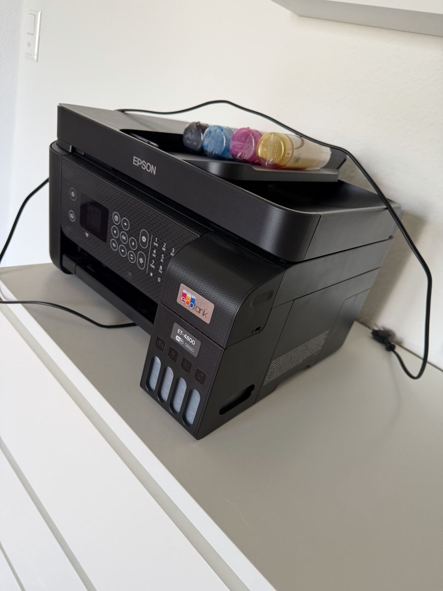 Epson Imprimantes: Epson ET-4800 Drucker mit voller Tinte – D'occasion à Flaach par mireena02 3