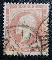 Norwegen Kat. 5 gest. 1856 Kat. 35 Euro