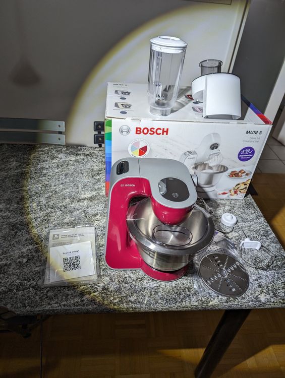Luxus Bosch Mum 5 Entsafter Bild