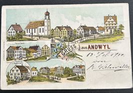 Gruss aus Andwil Litho 
